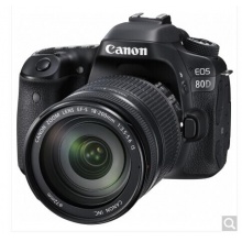 佳能（Canon）EOS 80D 單反套機（EF-S 18-200mm f/3.5-5.6 IS） 2420萬有效像素 45點十字對焦 WIFI/NFC